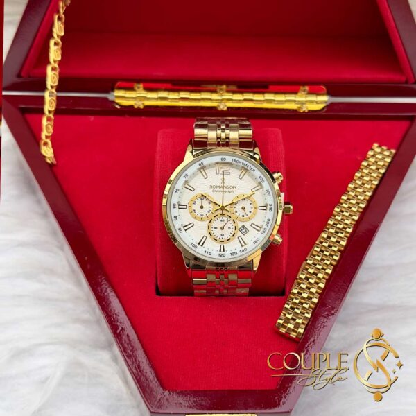 ساعت مچی مردانه کرنوگراف رومنسون 3013