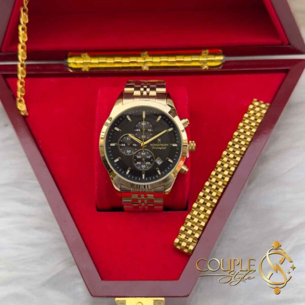 ساعت مچی مردانه کرنوگراف رومنسون 3014