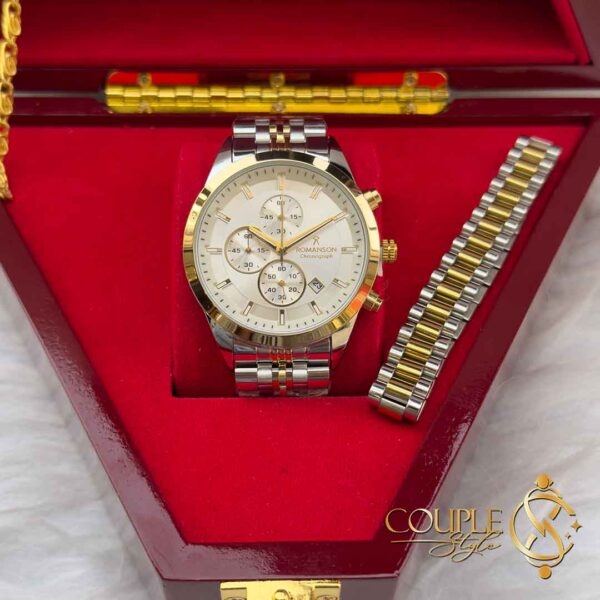 ساعت مچی مردانه کرنوگراف رومنسون 3015