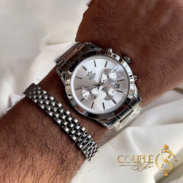 ساعت مچی مردانه الگانس کرنوگراف 3018