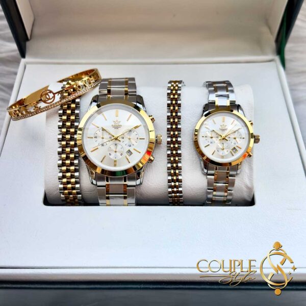 ست ساعت مچی الگانس کرنوگراف 1398