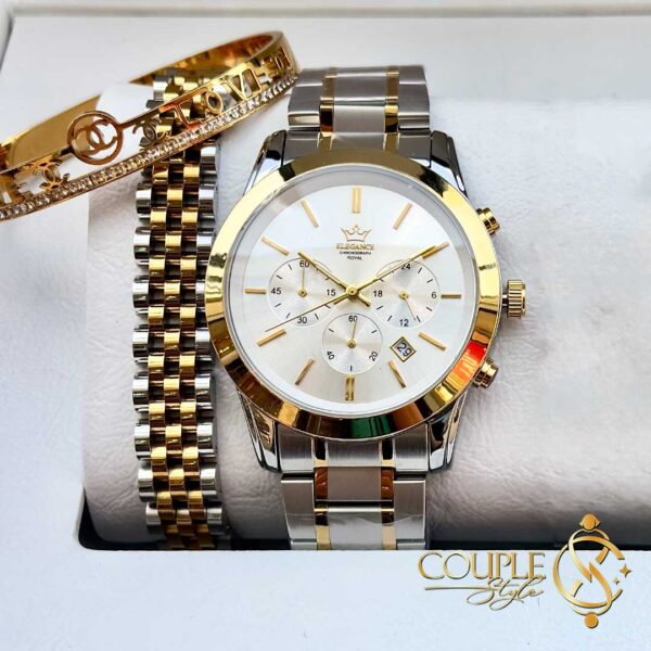 ساعت مچی مردانه الگانس کرنوگراف 3019